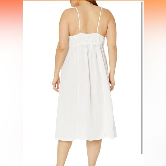 The Drop Women's Maci Strappy V-Neck Cutout Smocked Back Midi Dress..(NWT)XXL - Picture 3 of 4